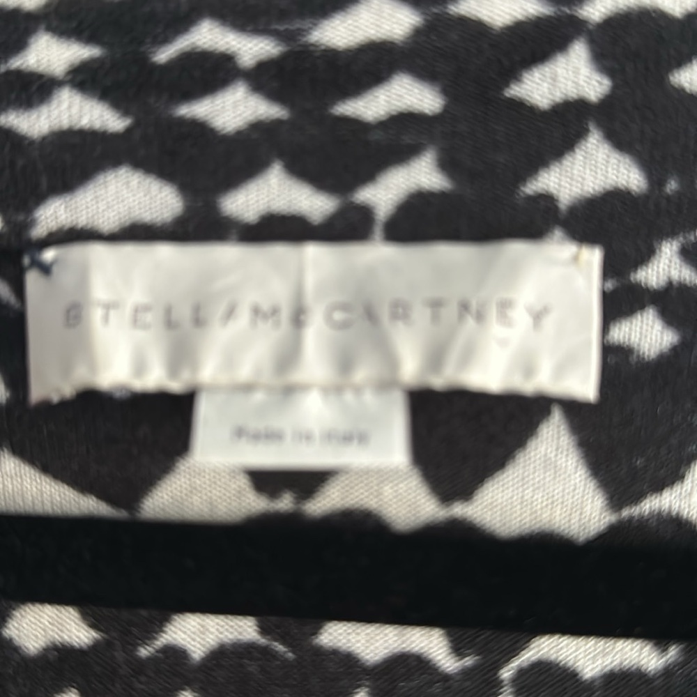 Stella McCartney Multicolor Wool Snake Tunic V-Neck Sweater XS MSRP $1,080 - Picture 2 of 5